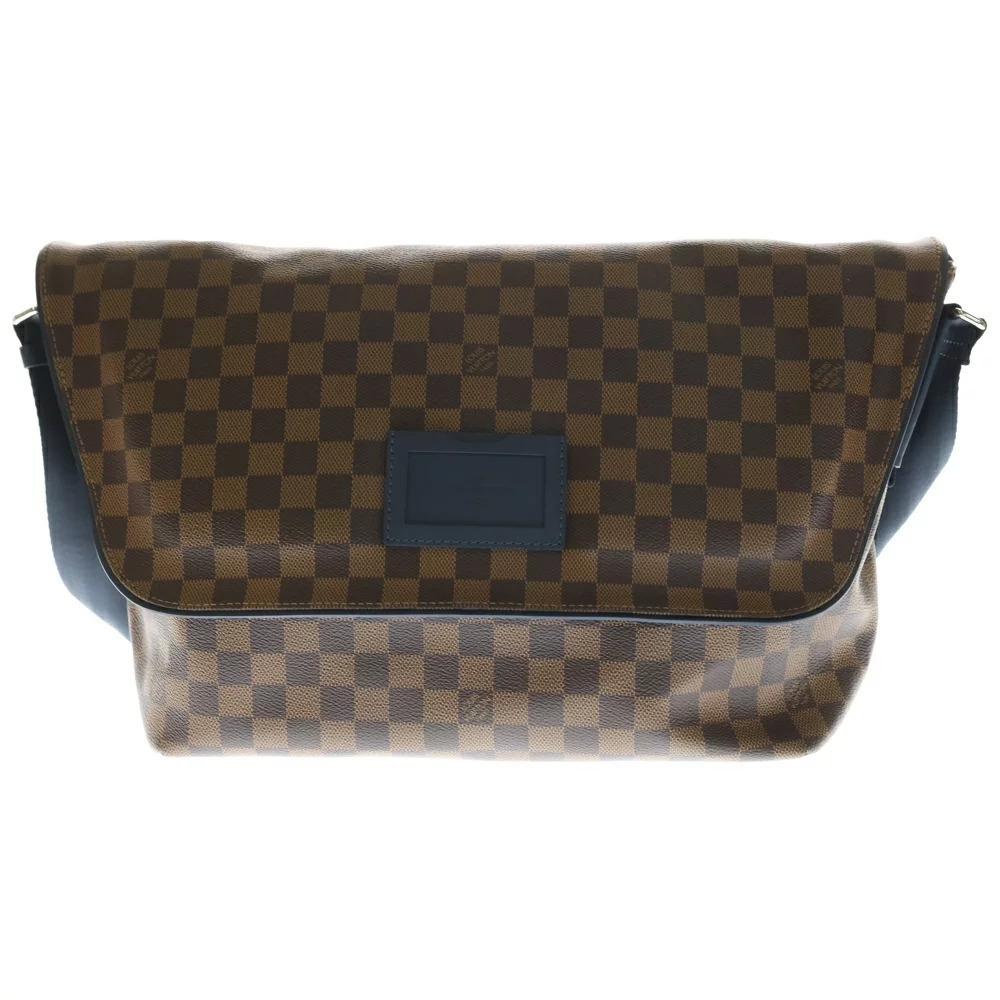 LOUIS VUITTON Damier Sprinter Messenger Bag Brown
